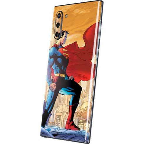DC Comics Superman For Tomorrow Cover Art by Jim Lee Galaxy Note 10 Skin
